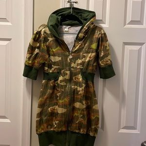 Dereon Camo Dress Hoodie